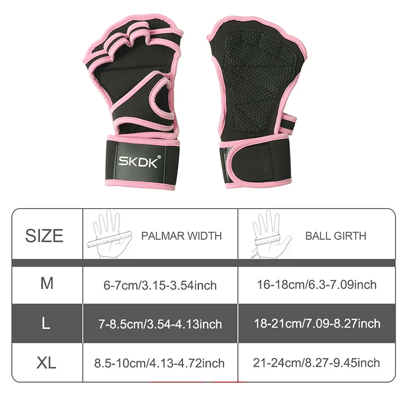 Перчатки для тренировок с бинт – обзор и цена Workout Glove Gym