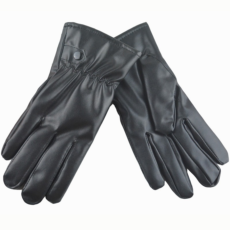 Зимние модные черные перчатки  – обзор и цена Leather Driving Glove